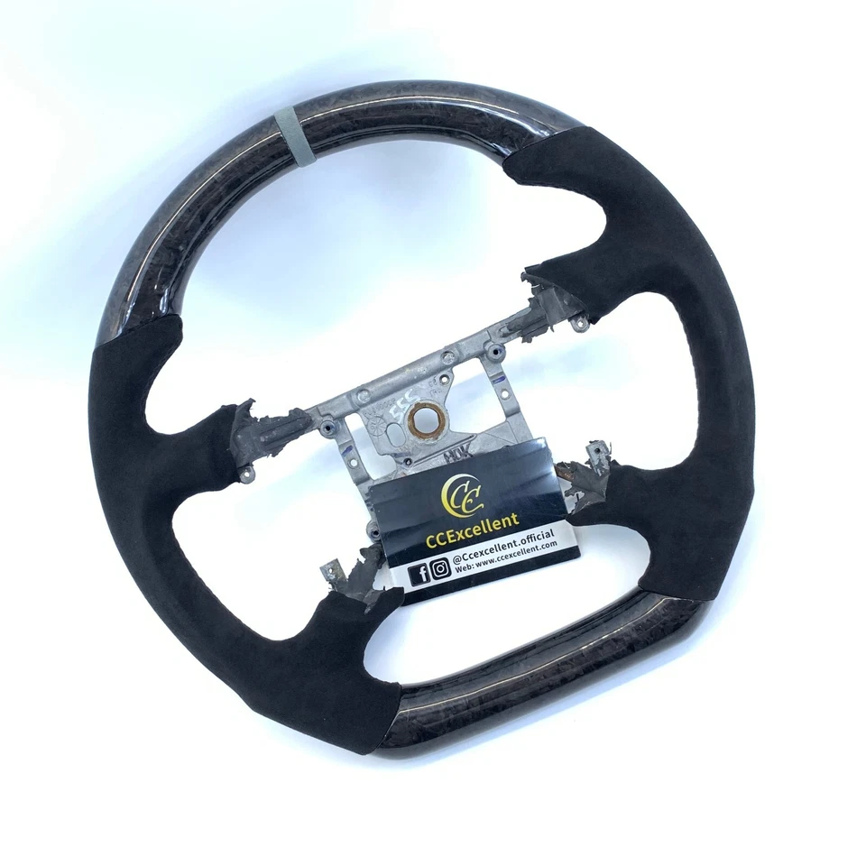 Volante de fibra de carbono real para Ford Mustang 1999-2004 Foto 4 de 4