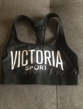 Victoria's Secret The Player Sport Logo Strappy Back Medium Bra NWOT