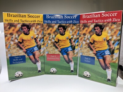 Soccer - Brazilian Soccer with Zico - Skills & Tactics VHS tape 3 