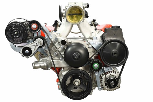 Kit de soporte de compresor de aire acondicionado ICT Billet LS Camaro R4 - Imagen 5 de 9