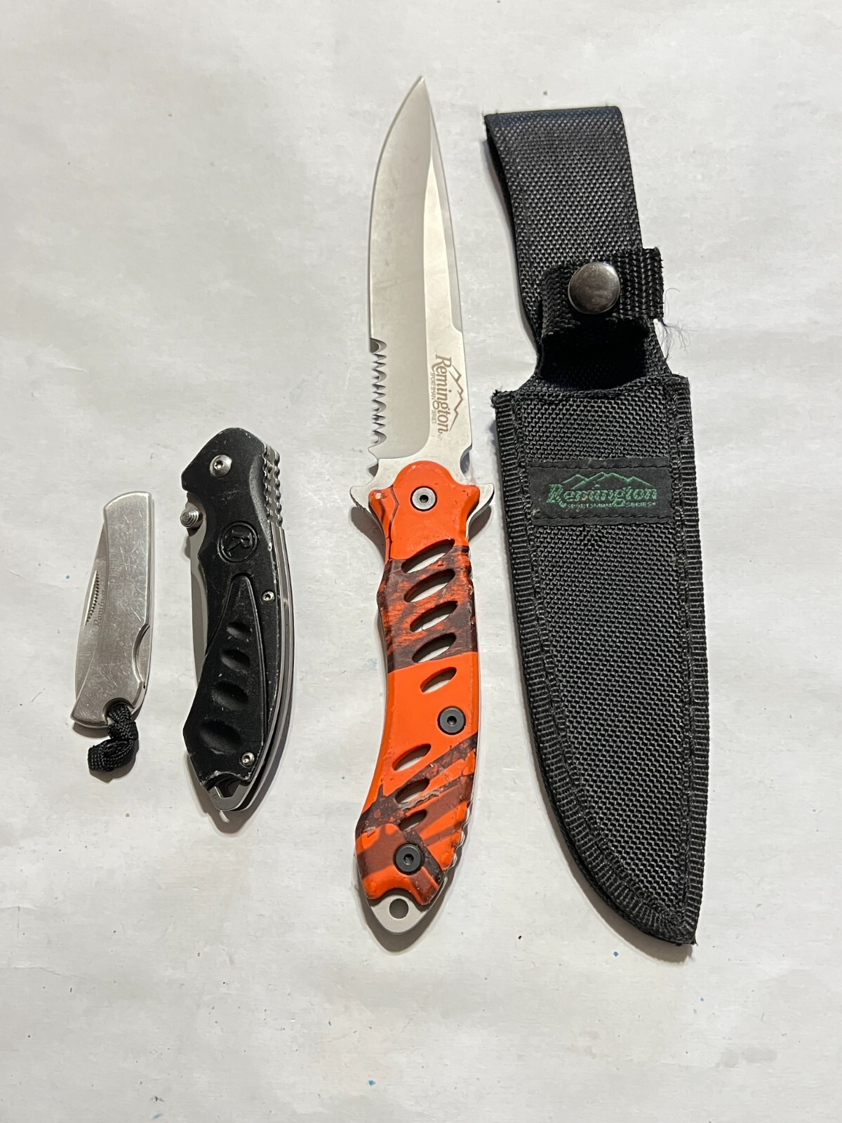 Lot of 3 Remington knives eBay