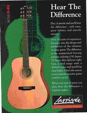 POT10 BILD/WERBUNG 11X8 LARRIVEE GITARREN - MODELL D-03