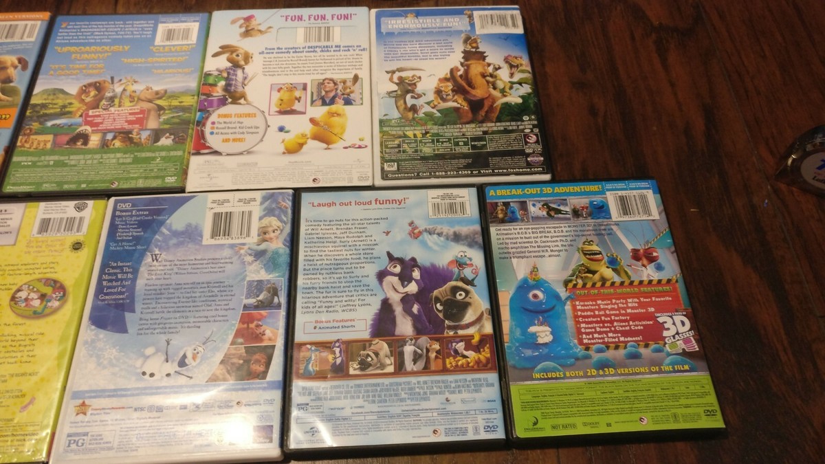 Kids And Family DVD Movies Lot (9 in Total) 786936838961| eBay