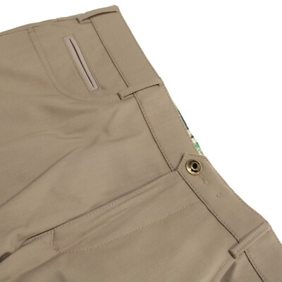 Meyer NWT 5 Pocket Jean Cut Pants Size 36 x 30 US Arizona Solid Light Tan Wool