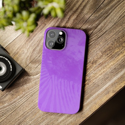 Soft Currents MInimalist Abstract Lilac Art Slim Phone Cases for iPhone 7-16 - Picture 49 of 82