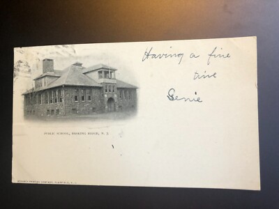 1906 Postcard Public School Basking Ridge, New Jersey NJ Posted (55) | eBay
