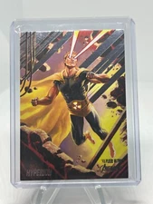 2022 Marvel Fleer Ultra Avengers Hyperion Silver Foil Parallel #32