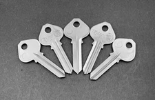 Lots of 2 or 5 A1011D12 6D12R Type 6 Pin Key Blanks for Russwin D1 & D2 Keyways