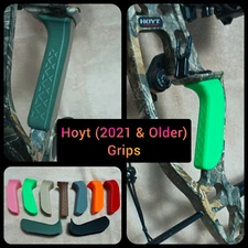 * (2021 & Older) 5 Angles * Hoyt Grips - Spyder, Torrex, Defiant, Faktor