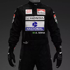 AYRT0N SENNA Go Kart Racing Suit CIK/FIA Level 2 Race Suit In All Size