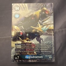 Aegisdramon EX3-026 Draconic Roar (SR Alt Art) Digimon Card
