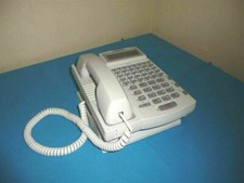 Iwatsu IX-12KTS-3 IX12KTS3 EXA-WHT Telephone White w/ Handset Made in Malaysia