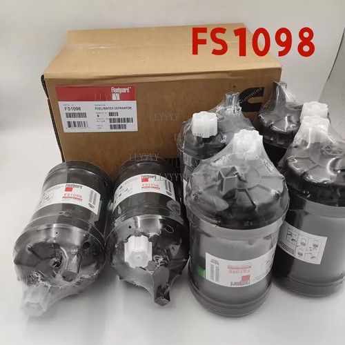 6PCS FS1098 Fleetguard Fuel water Separator Filter Cummins 5319680 Freightliner - Bild 1 von 9