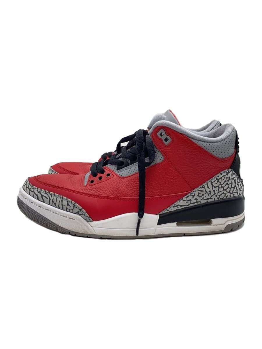 Nike CK5692-600 Low Top Sneakers AIR JORDAN 3 RETRO SE RED 26.5cm  
