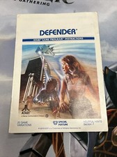 Defender CX2609 Instruction Booklet Manual Atari 2600 Authentic