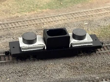 N-scale track cleaning car
