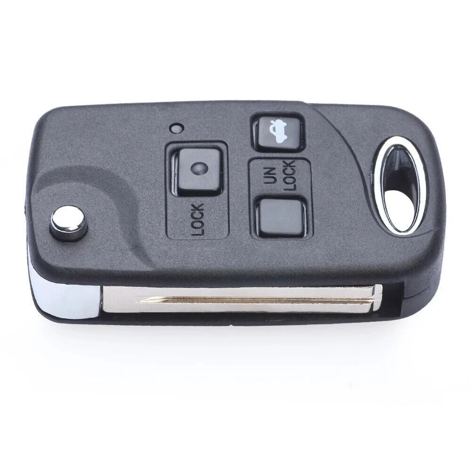 for 1998-2005 Lexus ES300 GS300 IS300 Flip Modify Remote Key Fob HYQ1512V - 4C Foto 4 de 4