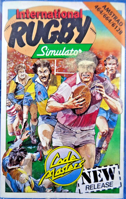 SCHNEIDER/AMSTRAD CPC -- INTERNATIONAL RUGBY SIMULATOR (CODEMASTERS)