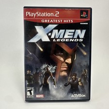 X-Men Legends (PlayStation 2 PS2) Tested - No Manual