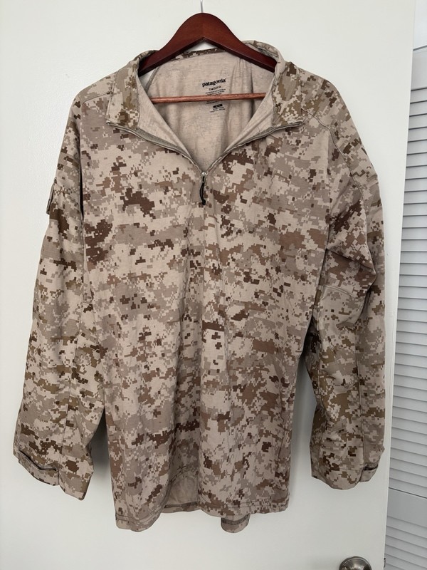 New Patagonia Level 9 Combat Shirt AOR1 XL Regular NSW DEVGRU SEAL Made USA