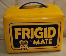 Vintage Mid Century Frigid Mate 6 Pack Can Cooler Picnic Lunch