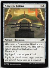 ANCESTRAL KATANA 1 - Kamigawa: Neon Dynasty C NM -