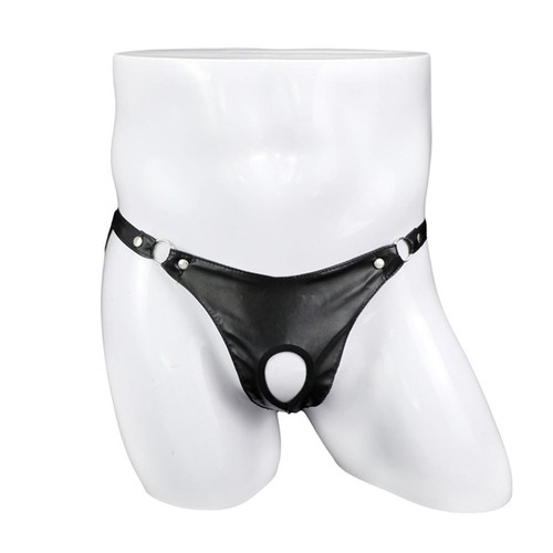 Mens Underwear Jock Strap Elastic Spandex G-String Trunks Lingerie Male Men - Picture 7 of 8
