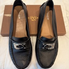 Coach Women's Leather Loafers Size 7.5