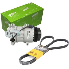 VALEO Klimakompressor + 5PK1765 für MERCEDES W169 W245 A150-A200 MERCEDES-BENZ