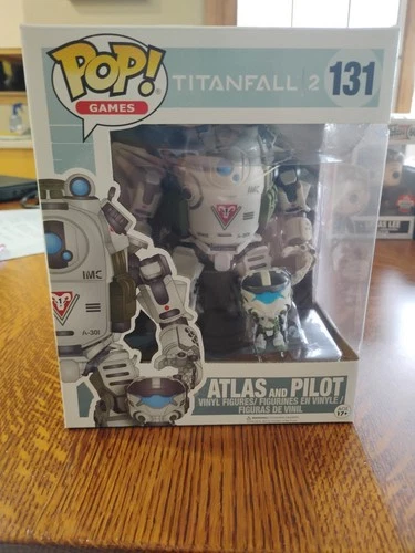 Funko POP! Games Vinyl Titanfall 2 Atlas and Pilot #131 GameStop Exclusive