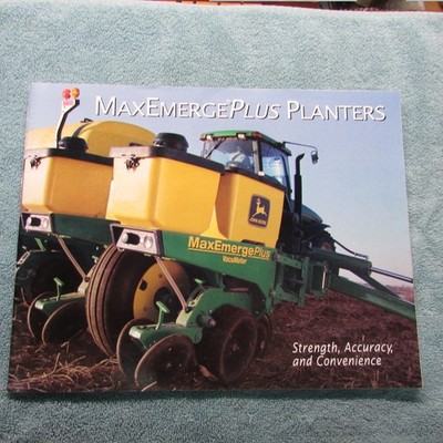 John Deere Brochure:  MaxEmerge Plus Planters  1996