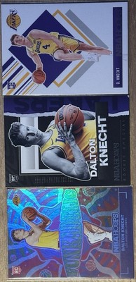 2024-25 NBA Hoops Dalton Knecht Lot of 3 - Funkadelic, Tribute, Rookie Special 