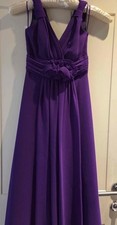 Cadbury Purple Bridesmaid Dress Size 6