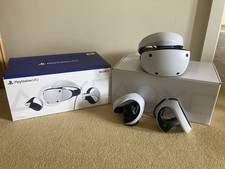 Sony PlayStation PS VR2 Headset with Controllers, Complete, White, Boxed, PS5