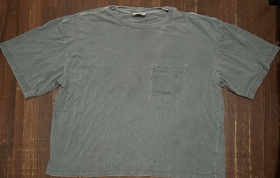 ELWOOD Men's Size Large Oversized Core Boxy Tee Shirt Distressed