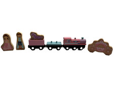 Toys R Us Wooden Castle Train Set Replacement Imaginarium Express Lot of 7