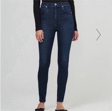Citizens of Humanity Jeans Women's Size 31 Chrissy High Rise Skinny Dark Wash