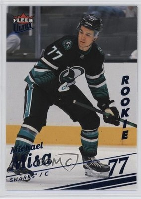 2025-26 Upper Deck Fleer Ultra Rookies Ice /100 Michael Misa #171 Rookie RC 1tt8