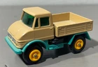 Matchbox Lesney Unimog No.49 Tan/Teal Excellent Condition ‘Sullys Hobbies’