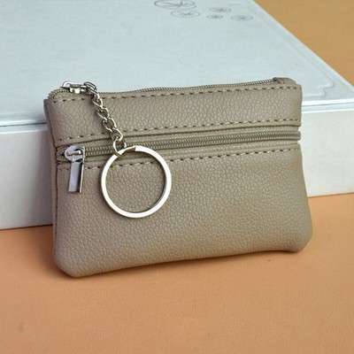 Coin Purse Storage Bag Pouch Women Wallet Card Cash Holder Mini Soft Zipper
