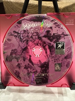 Dynamite Cop (Sega Dreamcast, 1999) Disc Only! Works Great! Ships FREE! Fun!