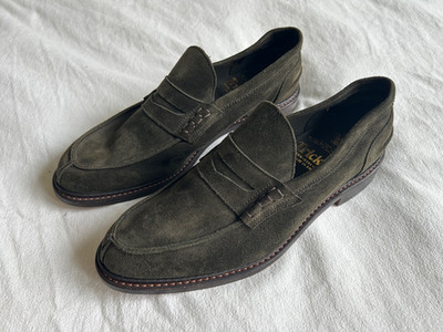 Trickers - Adam Penny Loafer - Earth Suede - UK 7.5 US 8.5-9 Brand New w/o Box