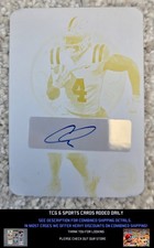 2024 Pro Set Metal #PL-QJ1 Platinum Printing Plate SN 1/1 Quinshon Judkins auto