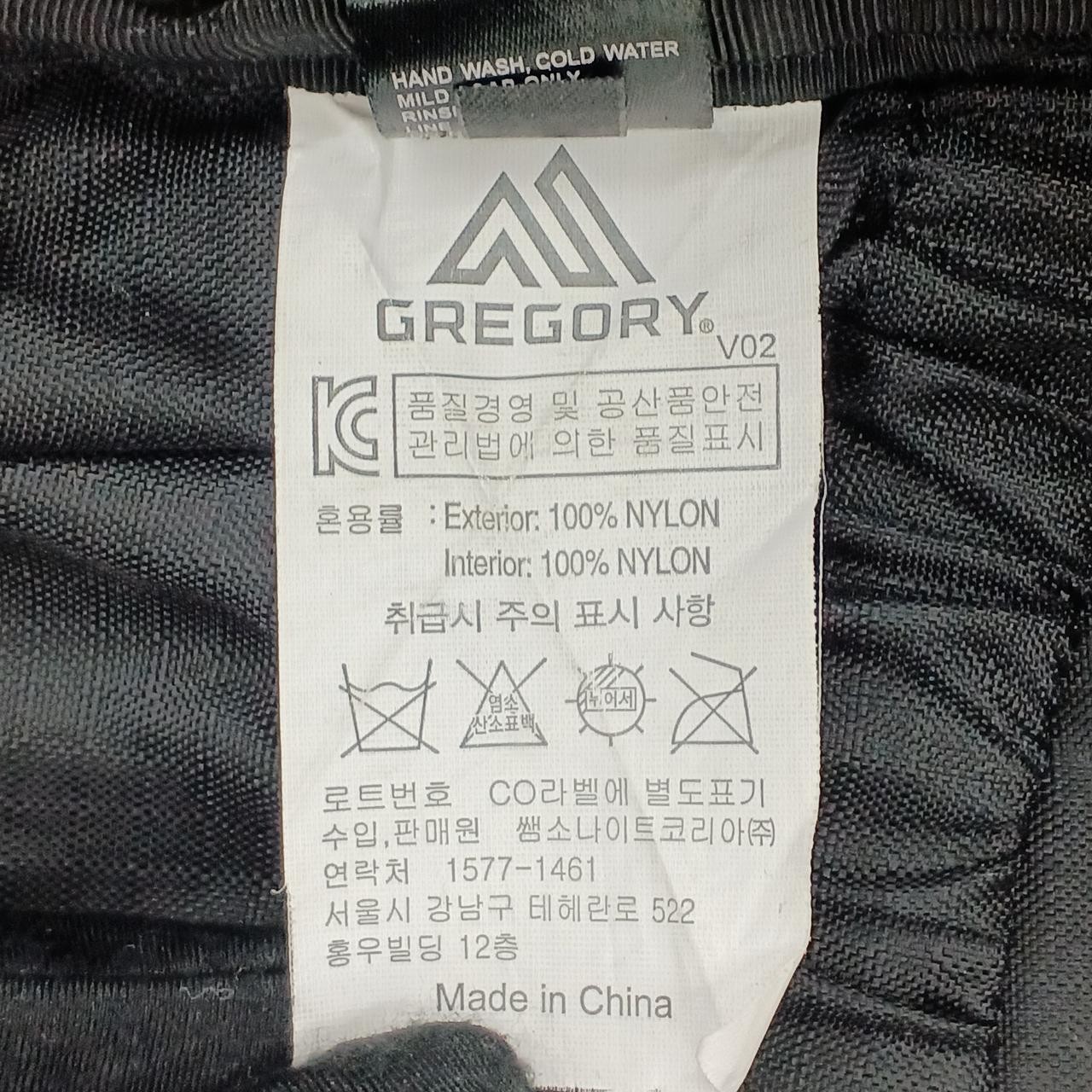 Backpack Model Black Gregory Jd553 - image 4