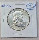 1963-D Franklin Silver Half Dollar