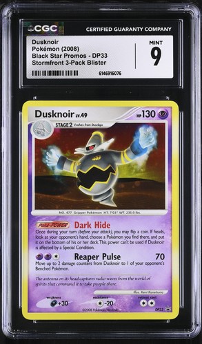 Dusknoir graded CGC 9 for sale on eBay