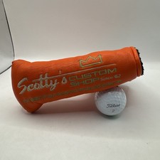 Scotty Cameron 2006 Accident Orange Scotty’s Custom Shop Putter Cover Used