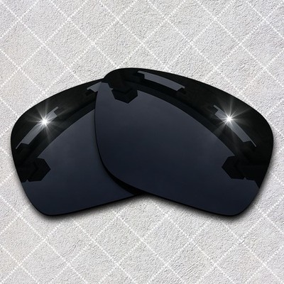 Dark Black Polarized Replacement Lenses for Ray-Ban Meta Wayfarer RW4008-53mm