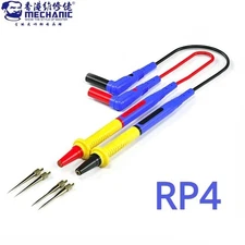 MECHANIC RP4 Multimeter Test Leads Ultra-Thin Replaceable Tips for Digital Meter