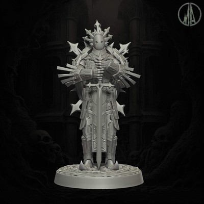 Monolith Arts - Echoes of the Void - Faceless Knight #2 - DnD/TTRPG Figur/Minia